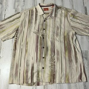 Tommy Bahama Silk Shirt Size XL